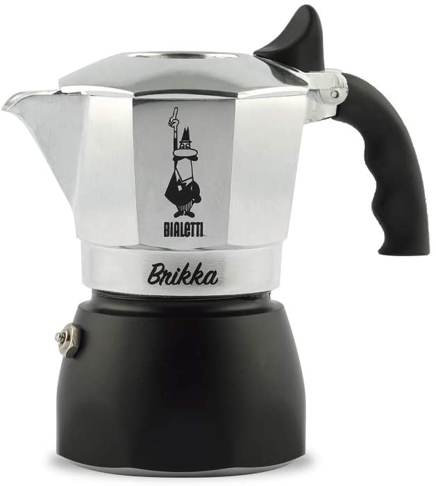 Bialetti Espressokocher New Brikka Elite 2 Tassen