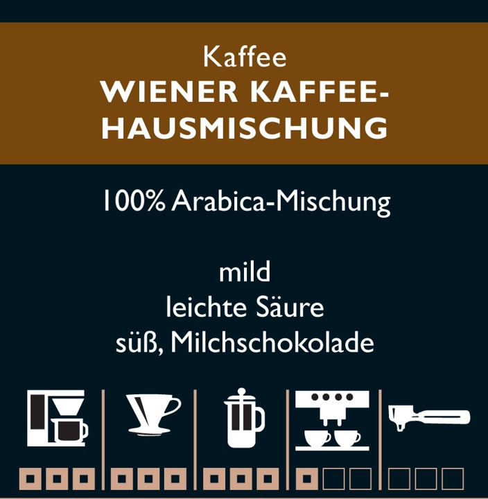 Kaffee WIENER KAFFEEHAUSMISCHUNG