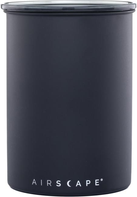Airscape Kaffeedose mittel schwarz matt