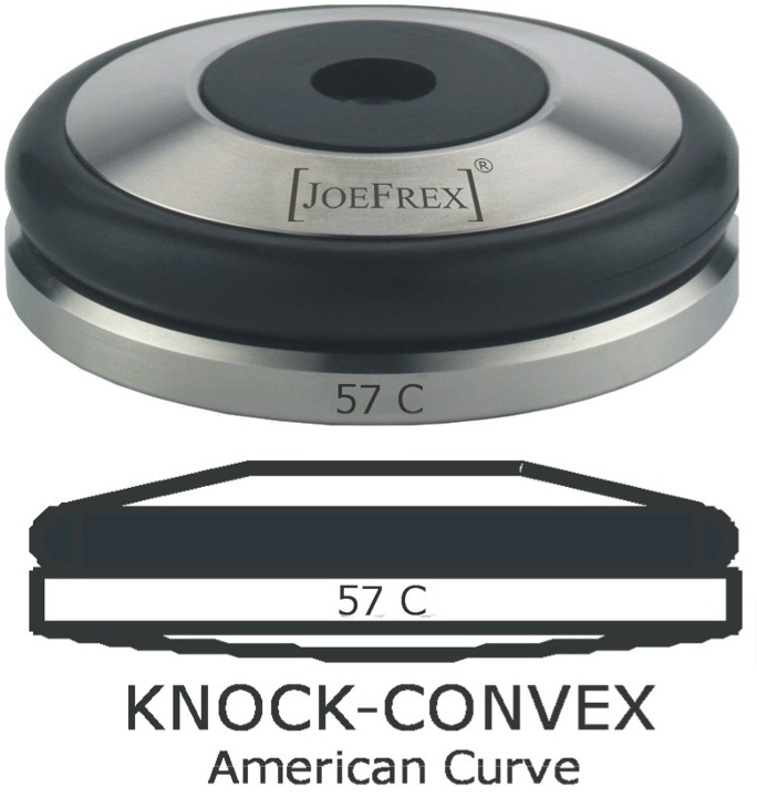Tamper-Unterteil "Base Convex" 57mm