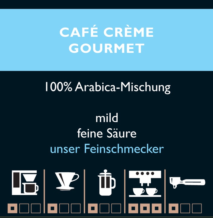 CAFÉ CRÈME GOURMET