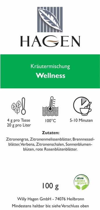 Kräutermischung Wellness