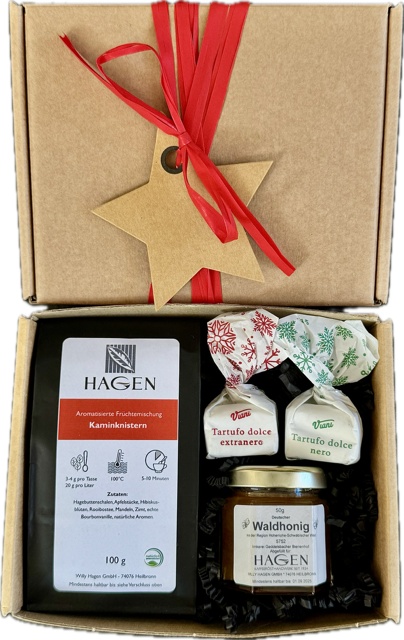 Teepäckchen Weihnachten 2025