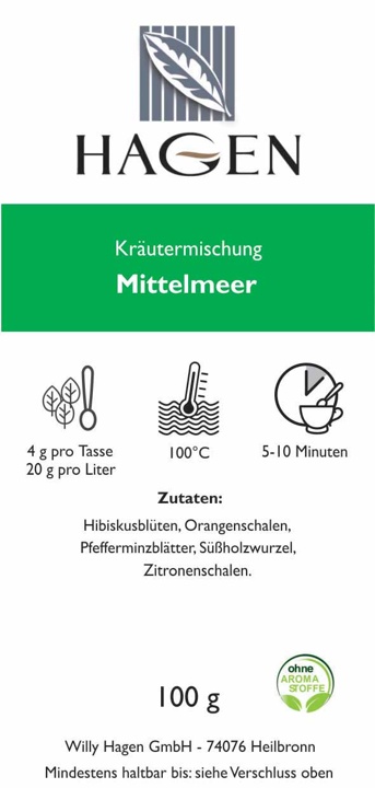 Kräutermischung Mittelmeer