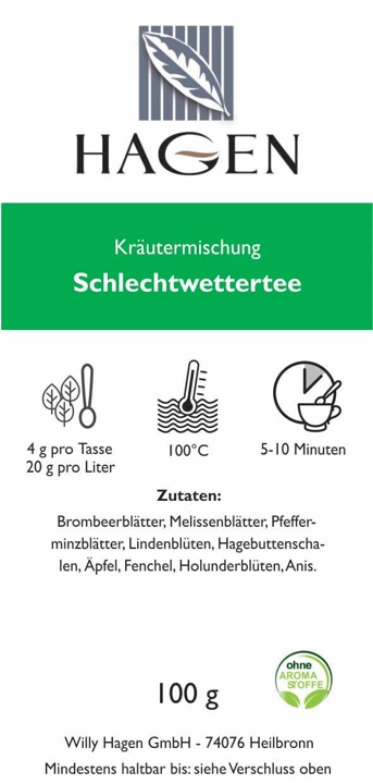 Kräutermischung Schlechtwettertee