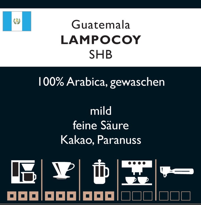 Guatemala Lampocoy SHB 250g-Packung