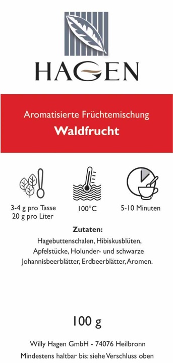 Aromatisierte Früchtemischung Waldfrucht