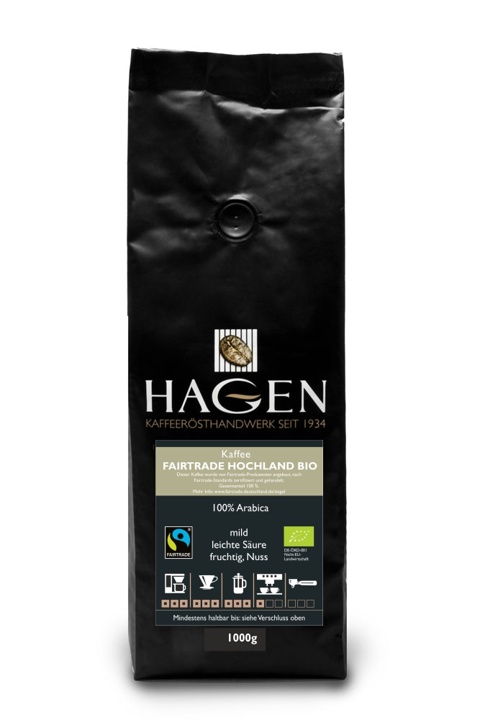 Kaffee  FAIRTRADE Hochland Bio