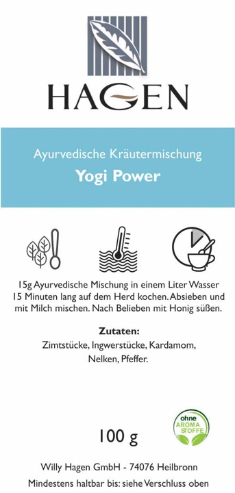 Ayurvedische Kräutermischung Yogi Power